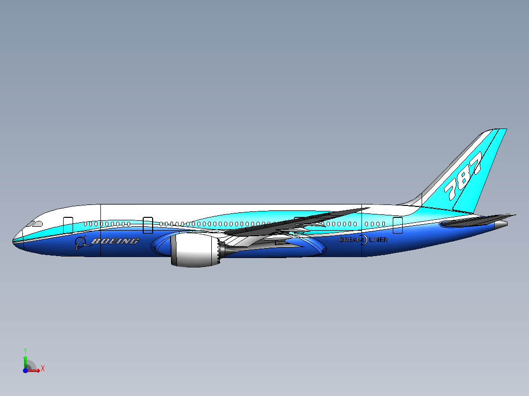 787波音飞机