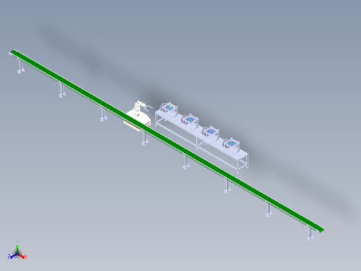 3D打印机辅助AGV自主地面车辆