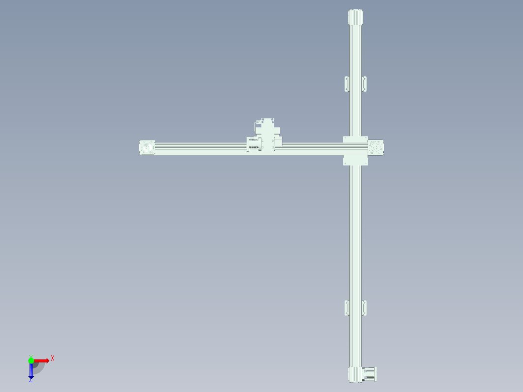 XYZ三轴导轨三维UG10.0带参