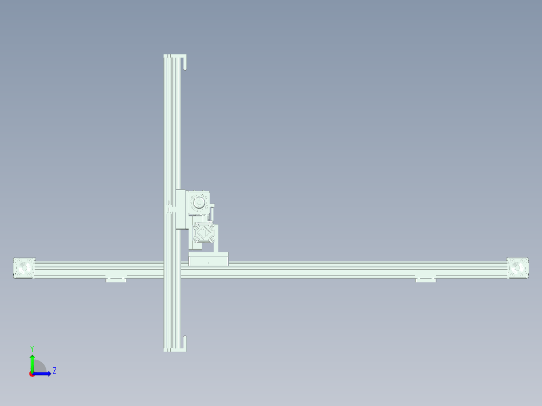 XYZ三轴导轨三维UG10.0带参