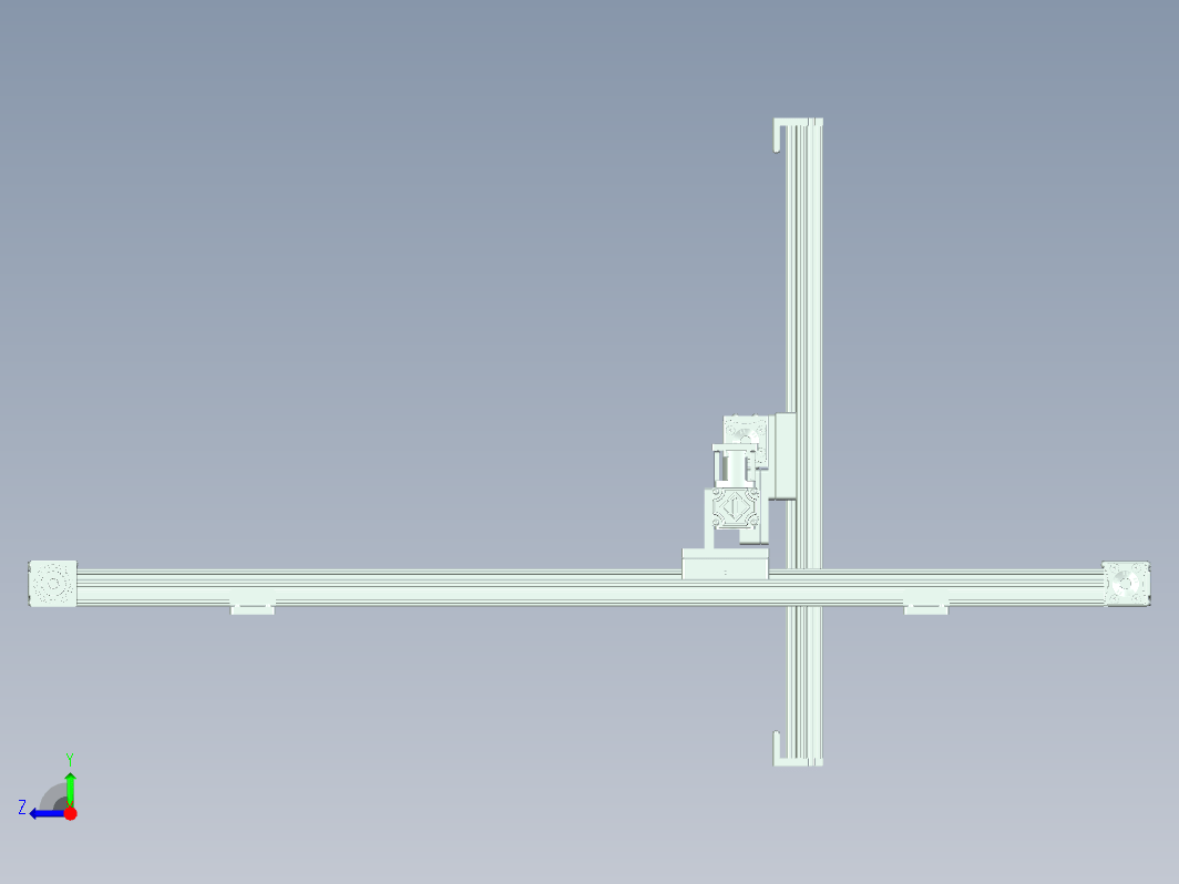 XYZ三轴导轨三维UG10.0带参