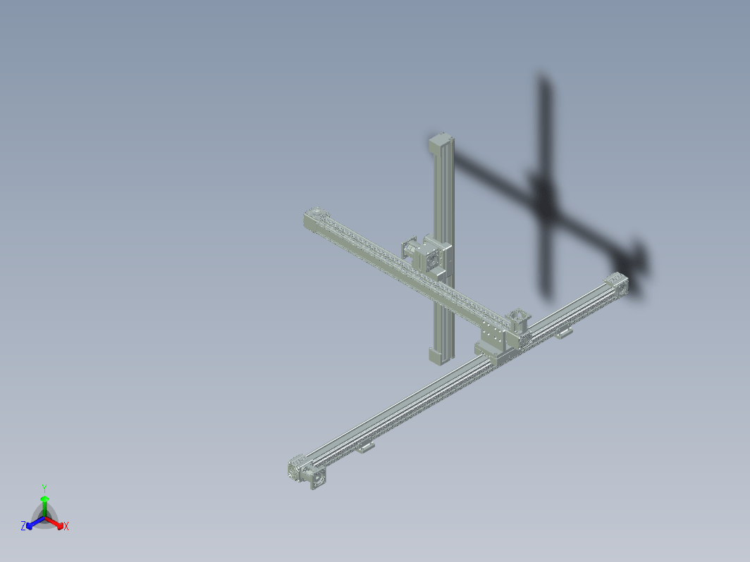 XYZ三轴导轨三维UG10.0带参