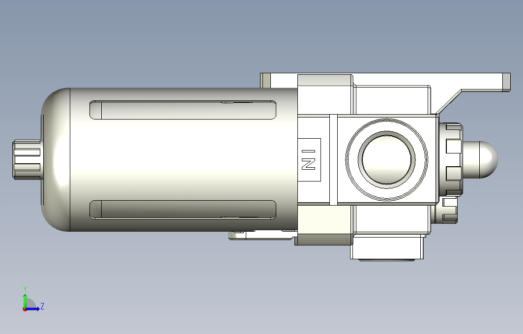 气源处理元件三点式组合3D-NC-400-03系列