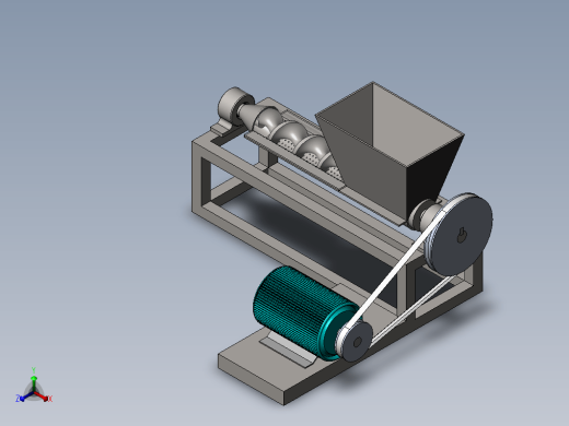 电机驱动挤出机extruder-machine-simple-SW