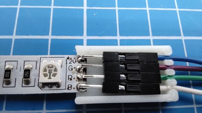 连接器 4PIN RGB 灯条适用于 12mm