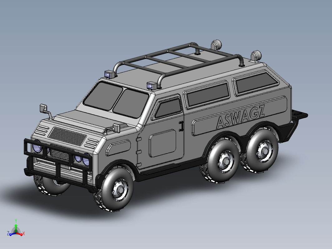 装甲Jun车简易模型