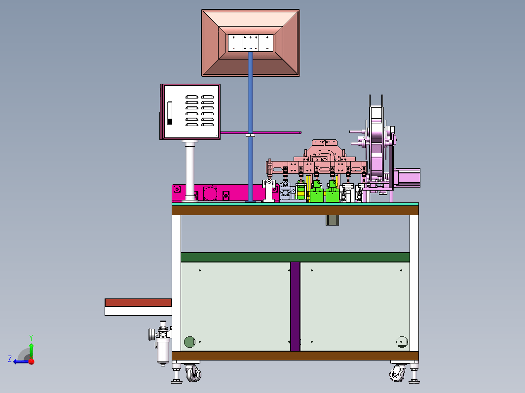 卡槽外观及松紧检测包装一体机