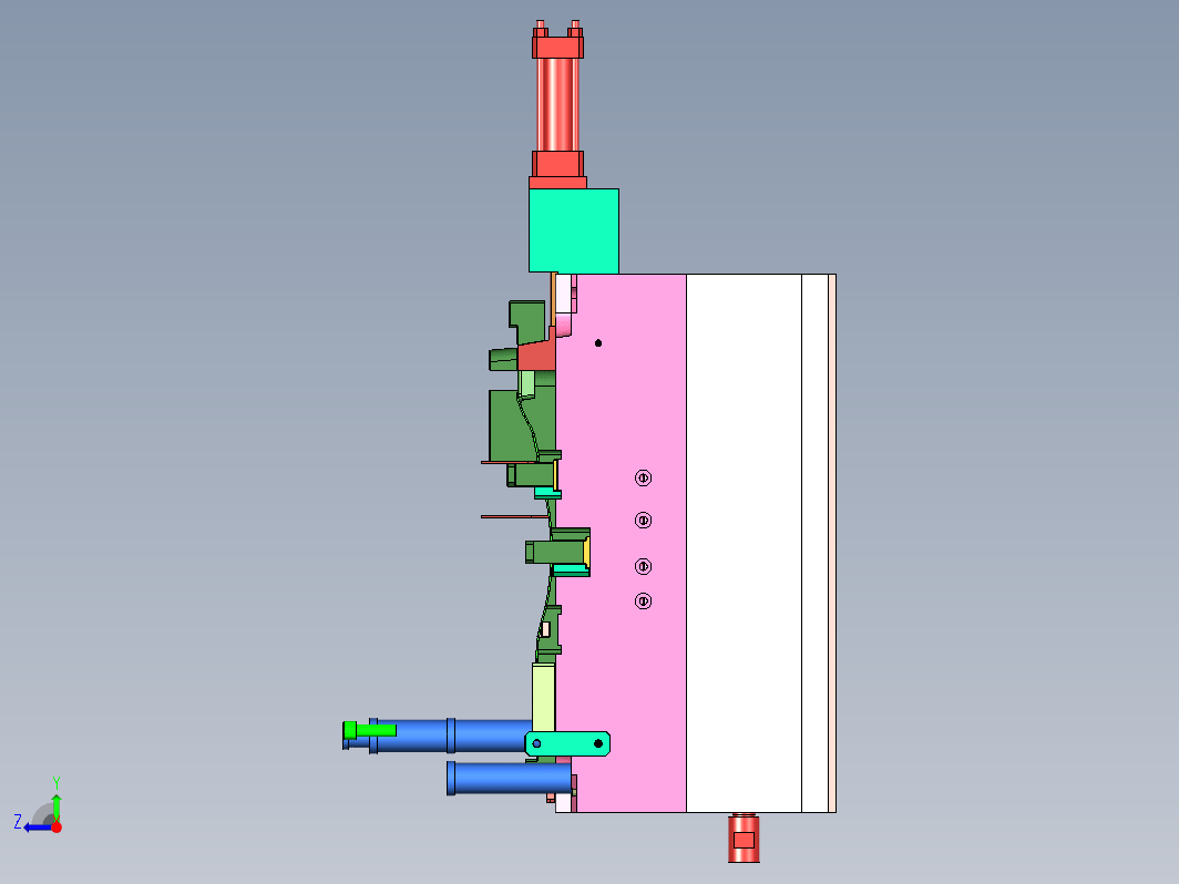 大型汽车模具A36