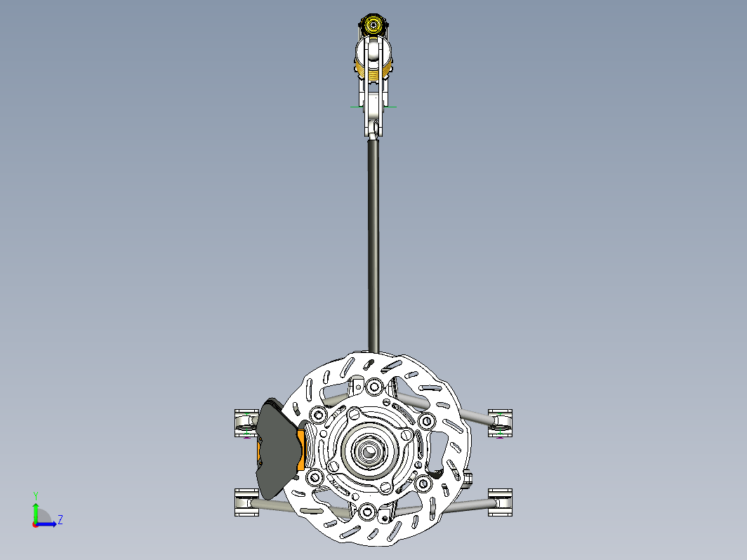 FSAE赛车前悬架