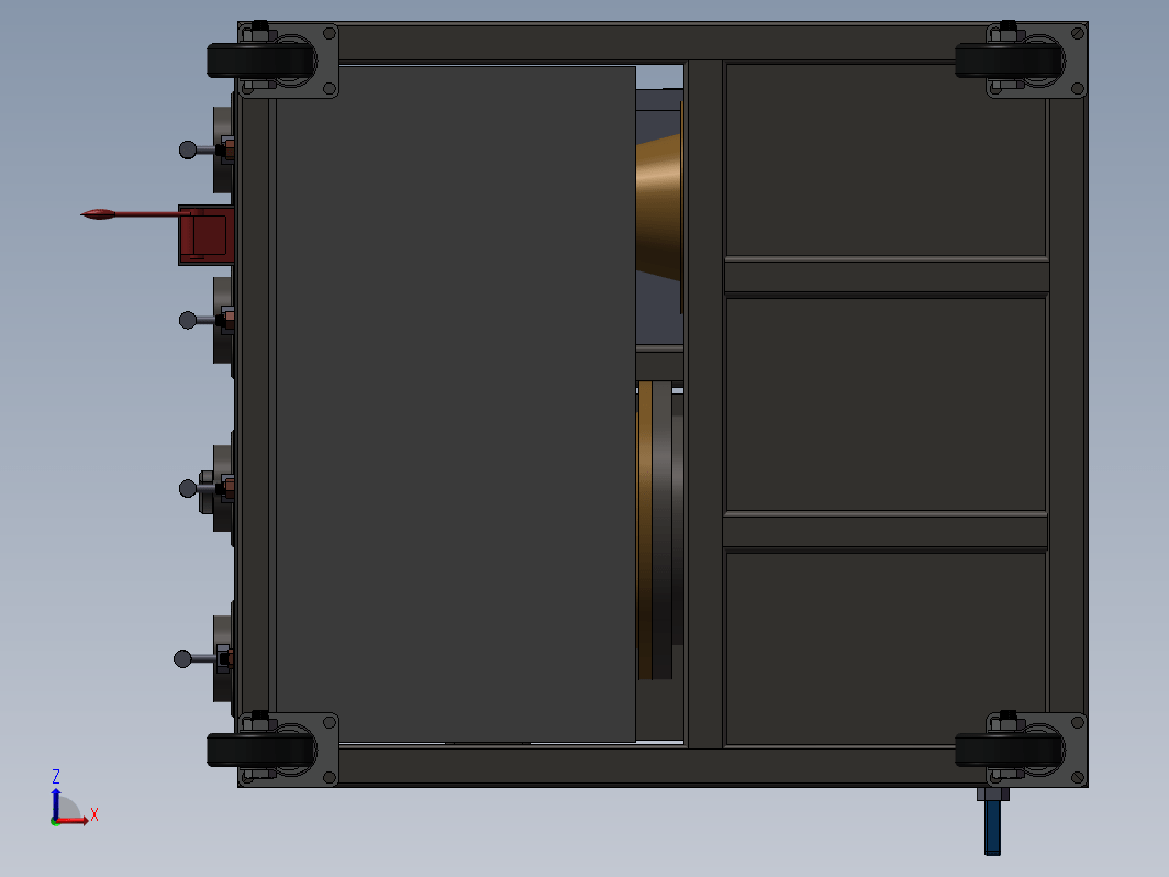 9.3KW发电机模型