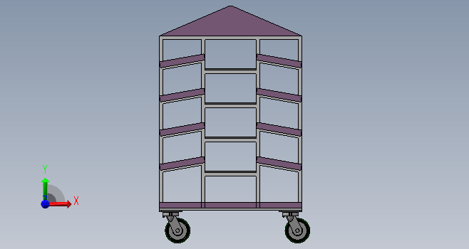 标准件料架车