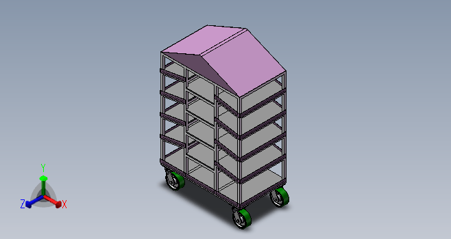 标准件料架车