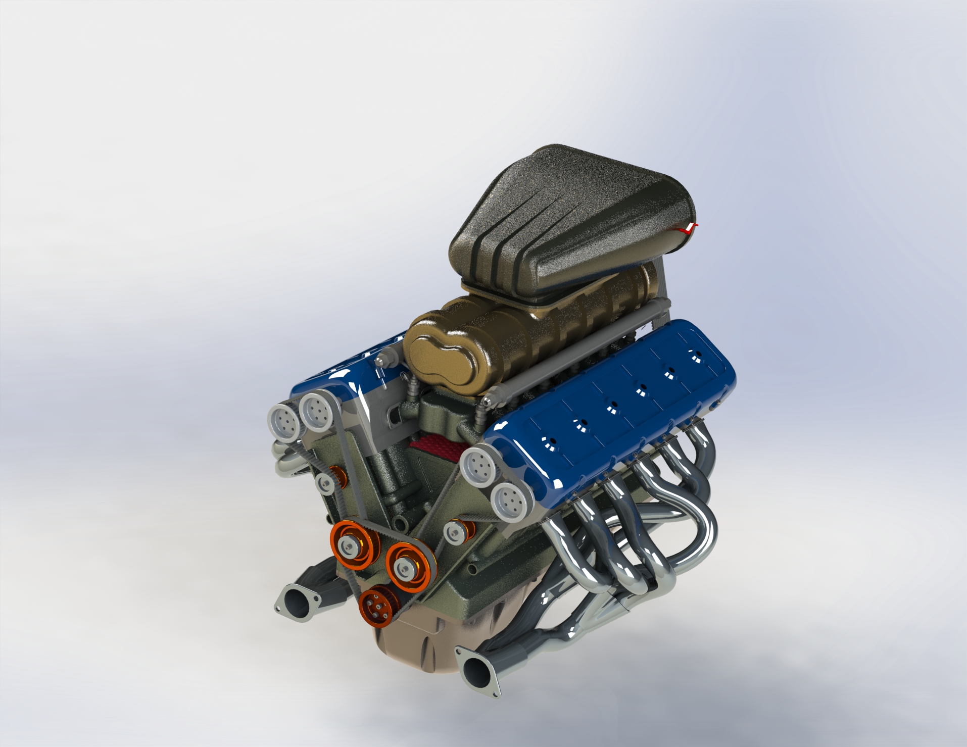 12缸发动机 V12 Engine