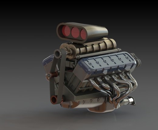 12缸发动机 V12 Engine缩略图