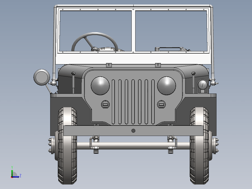 028-吉普1944汽车外观