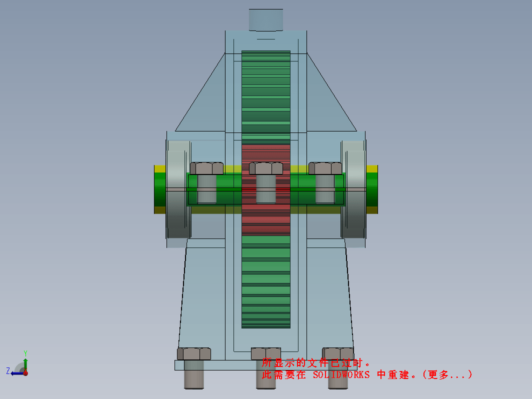 single-stage gearbox简易一级齿轮箱