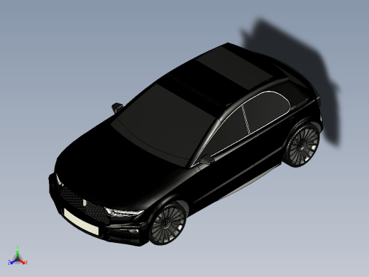 TBO-T6 2019 Berline紧凑型小轿车模型缩略图