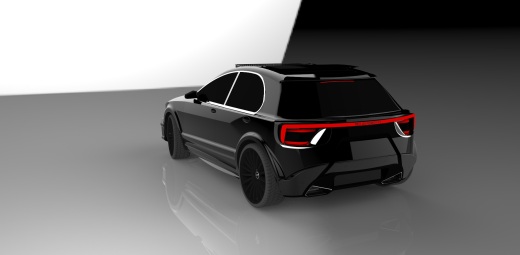 TBO-T6 2019 Berline紧凑型小轿车模型缩略图