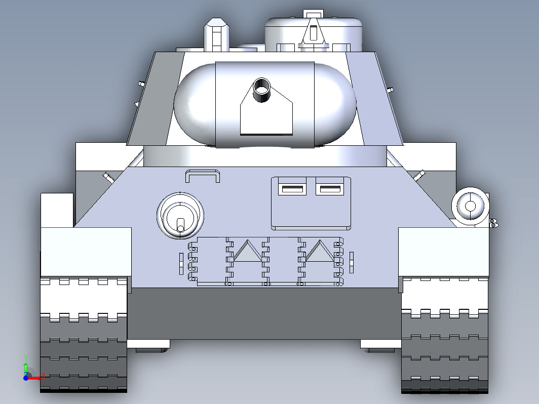 T34-76坦克模型