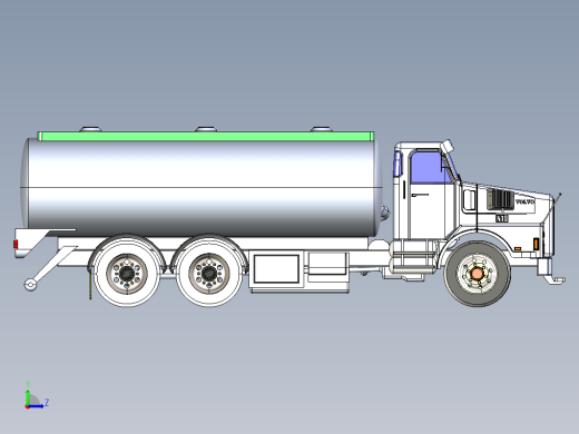 Truck volvo罐车模型缩略图