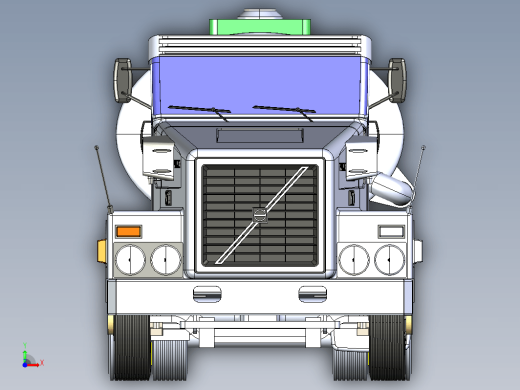 Truck volvo罐车模型缩略图