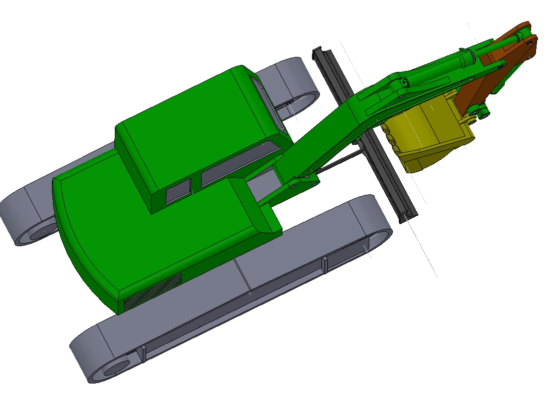 20吨液压挖掘机工作装置设计+CAD+说明书