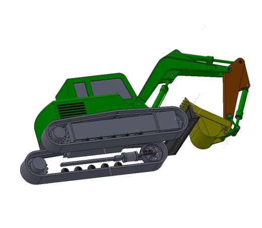 20吨液压挖掘机工作装置设计+CAD+说明书缩略图