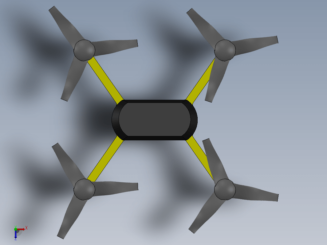 Drone solidpart简易无人机