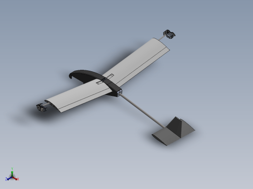 VTOL 固定翼垂直起降小无人机缩略图