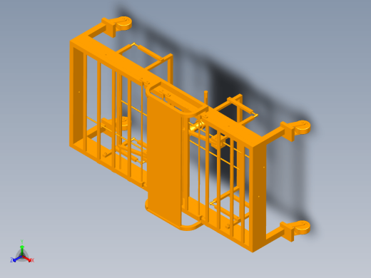 多功能医用护理床的设计三维Step+CAD+说明书缩略图