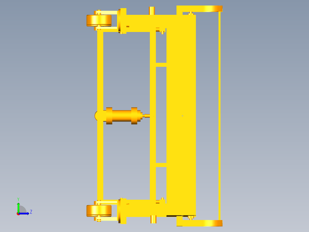 多功能医用护理床的设计三维Step+CAD+说明书