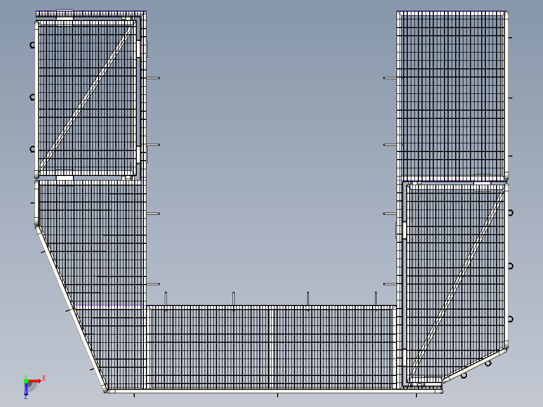 articulated-platform工业护栏平台