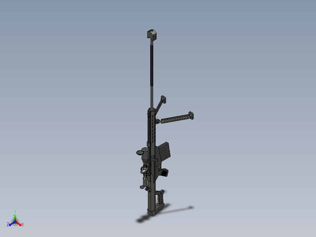 M82A1玩具钱模型图档（CF大炮）