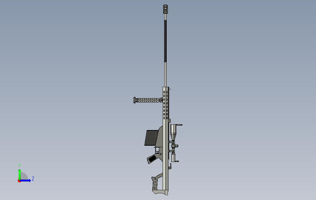 M82A1玩具钱模型图档（CF大炮）