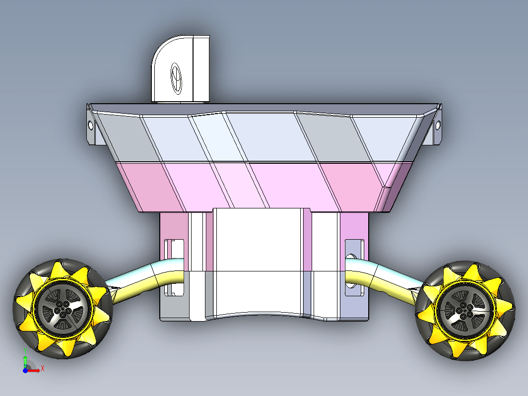 麦克纳姆轮小车结构 space robot