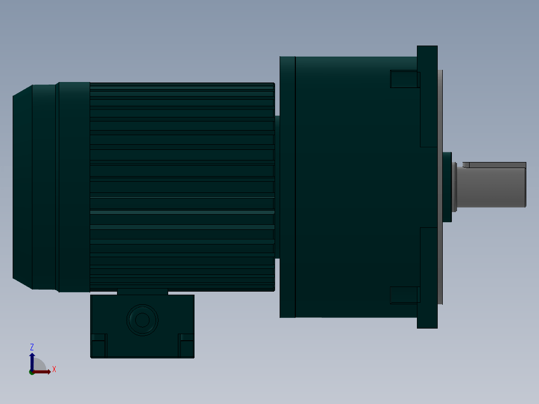 CV-32-400-100～200立式三相铝壳(刹车)马达减速机[CV-32-400-160-G2]