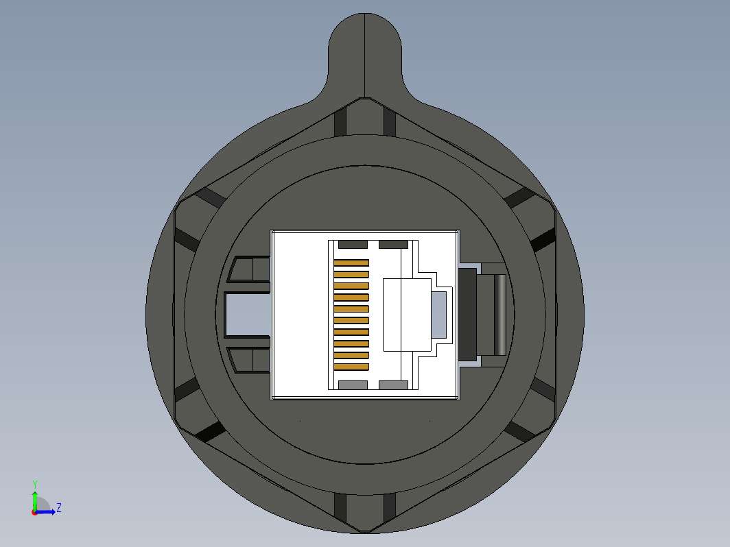 模块化耦合器连接器插孔