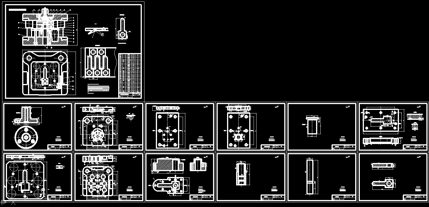 空调垫片冲压成形工艺及倒装复合模具设计【全套14张CAD图】