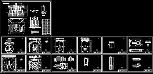 空调垫片冲压成形工艺及倒装复合模具设计【全套14张CAD图】缩略图