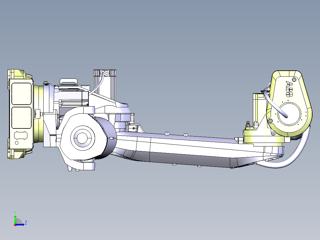 ABB IRB6700 机器人数模