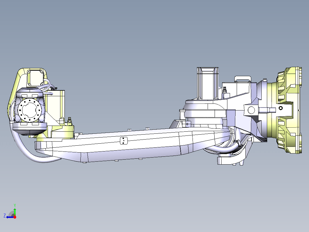 ABB IRB6700 机器人数模