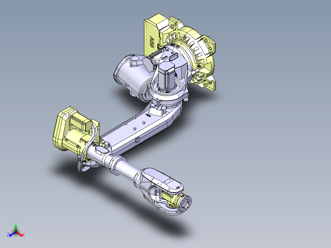 ABB IRB6700 机器人数模