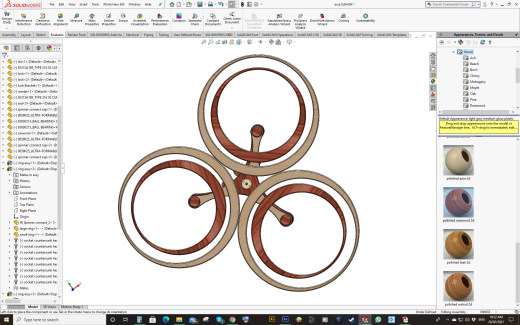 Solidworks 中设计动态雕塑缩略图