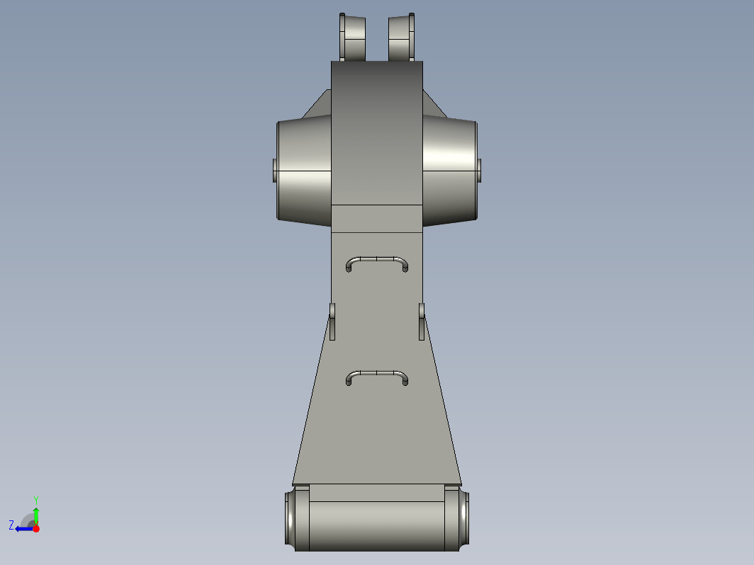 SY215C-8挖掘机动臂结构设计（cad+pro+说明书）