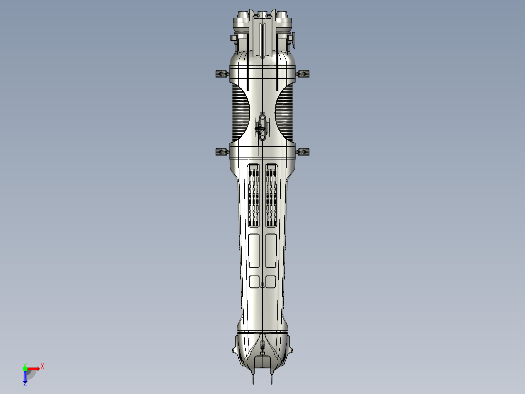 Tazer Mk2科幻宇宙飞船