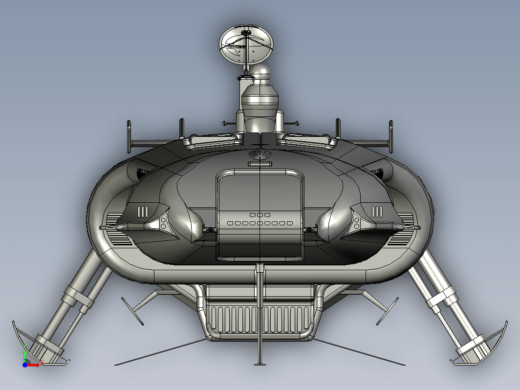 Tazer Mk2科幻宇宙飞船