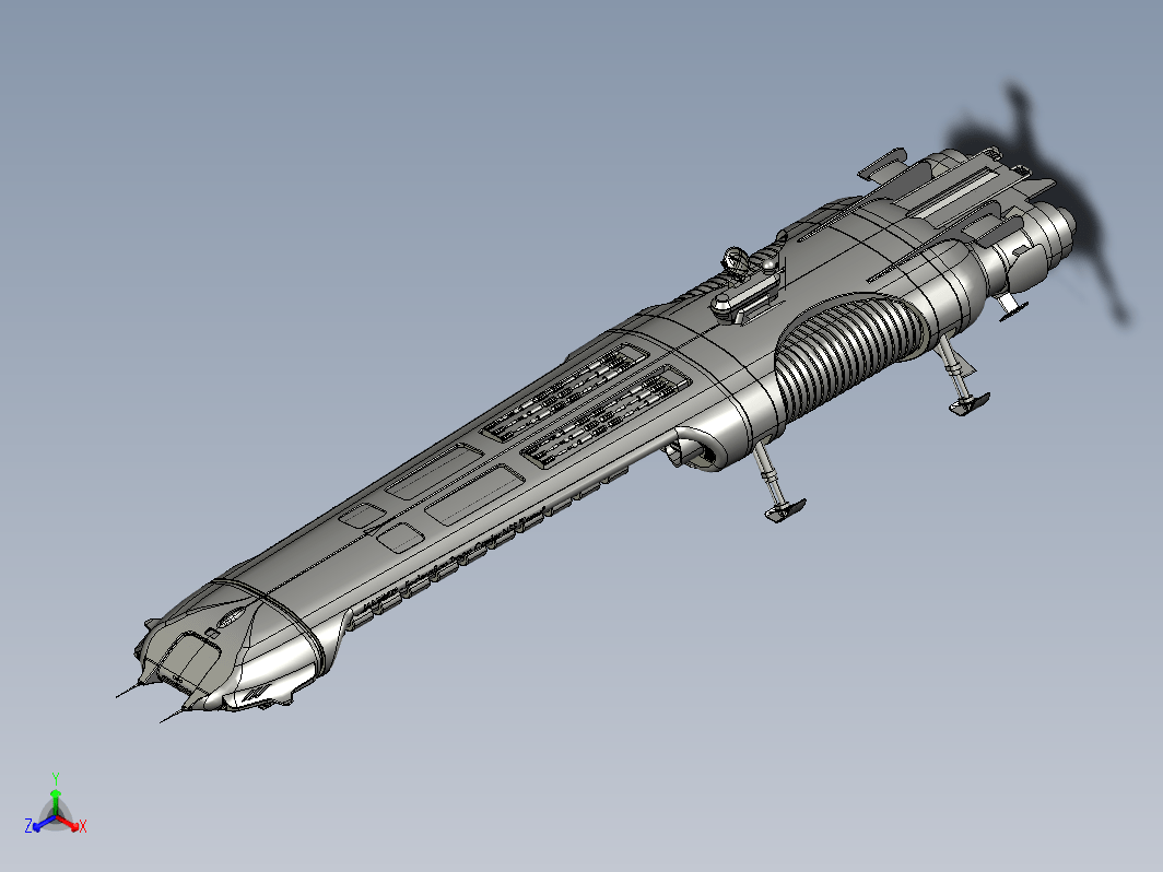 Tazer Mk2科幻宇宙飞船