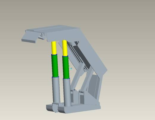 支撑掩护式液压支架的设计【带三维图】三维ProE2.0无参++CAD+说明书缩略图