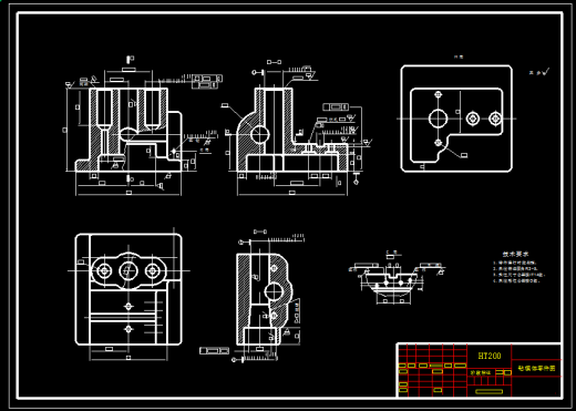 工艺夹具-钻模体工艺规程及钻2-Φ6孔夹具设计+说明书缩略图