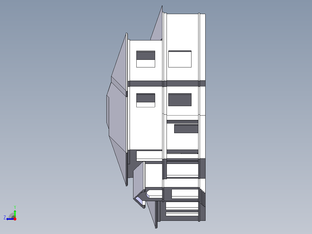 乡村别墅框架